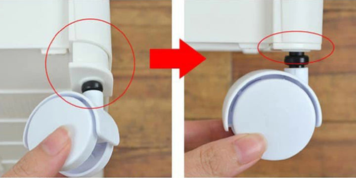 キッチンワゴンスマートワゴンFitW2503段壁面収納