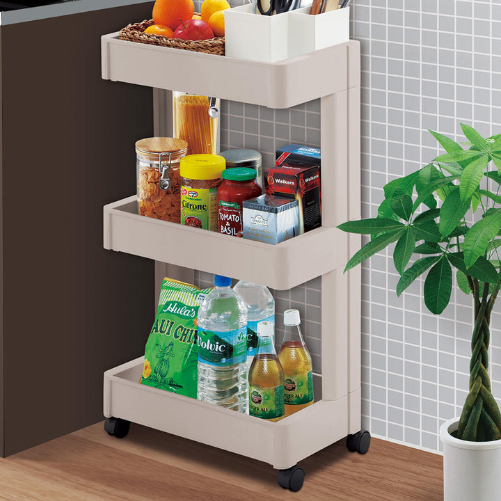 キッチンワゴンスマートワゴンFitW2503段壁面収納