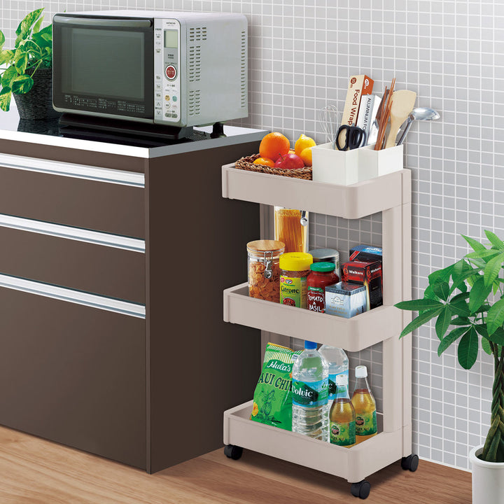 キッチンワゴンスマートワゴンFitW2503段壁面収納