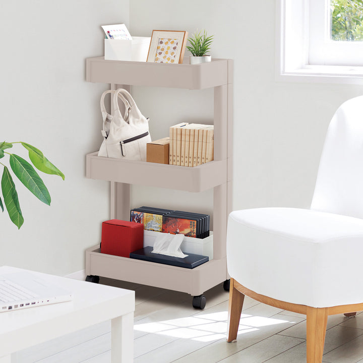 キッチンワゴンスマートワゴンFitW2503段壁面収納