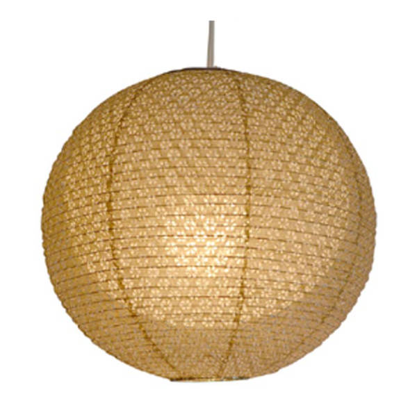 ペンダントライト1灯二重提灯日本製和風天井照明