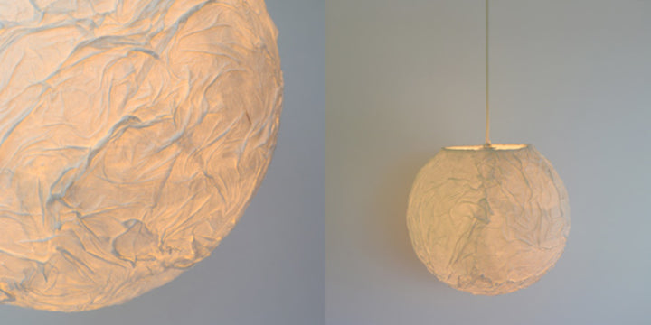 ペンダントライト和紙和紙固め26cm
