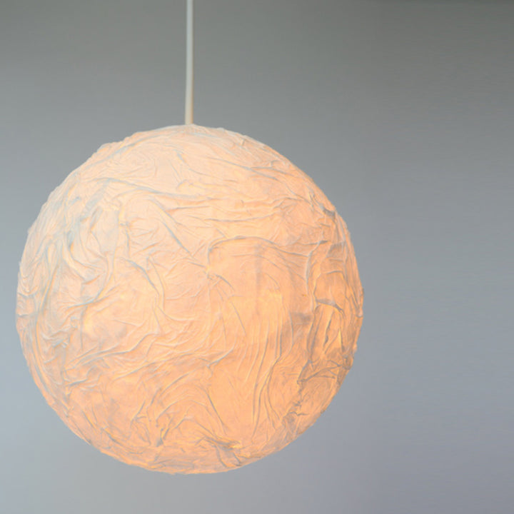 ペンダントライト和紙和紙固め26cm
