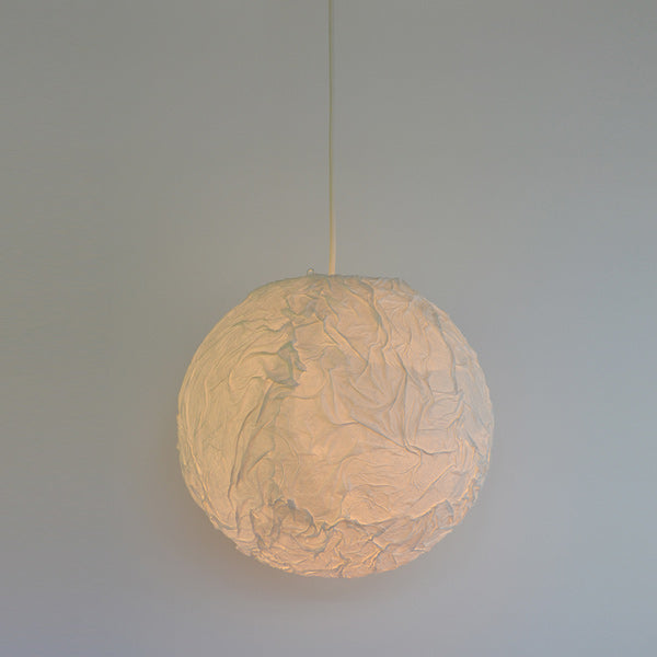 ペンダントライト和紙和紙固め34cm