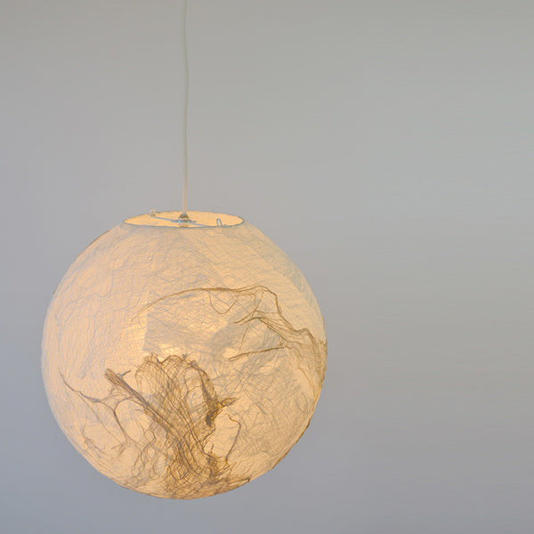 ペンダントライト和紙楮固め45cm