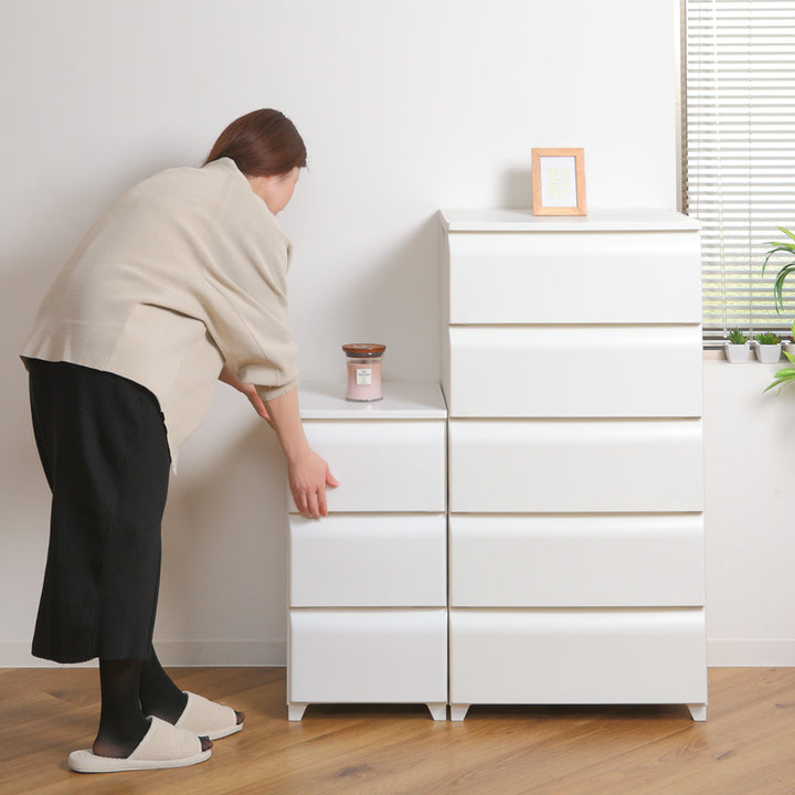 チェスト3段幅34cmノーデュススリムプラスチック