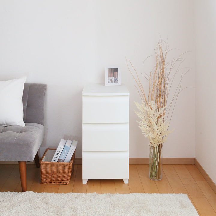 チェスト3段幅34cmノーデュススリムプラスチック