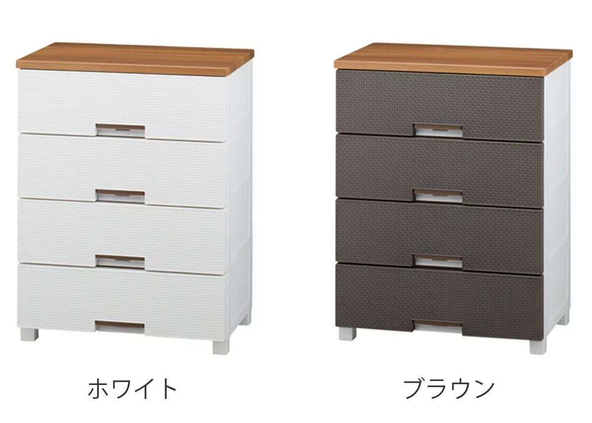 チェスト フィッツプラス メッシュ 4段 幅65×奥行41×高さ85cm FM6504