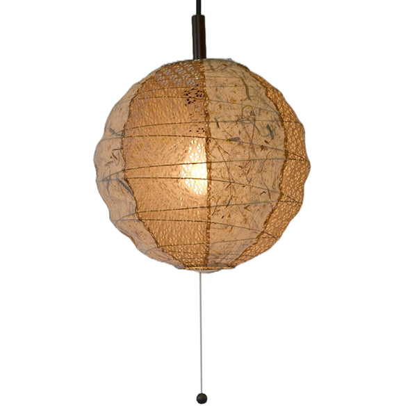 ペンダントライト2灯39cm提灯ツインバナナ和紙照明日本製彩光デザイン