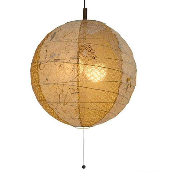 ペンダントライト2灯45cm提灯ツインバナナ和紙照明日本製彩光デザイン