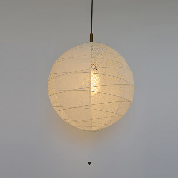ペンダントライト1灯25cm提灯ツインホワイト和紙照明日本製彩光デザイン