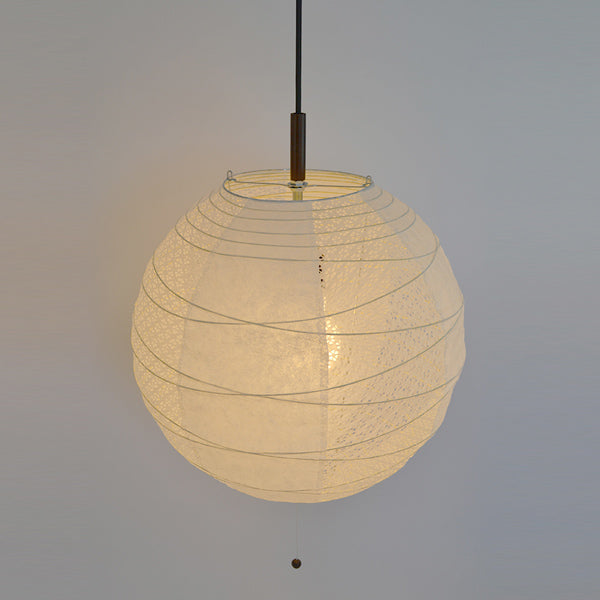 ペンダントライト2灯39cm提灯ツインホワイト和紙照明日本製彩光デザイン