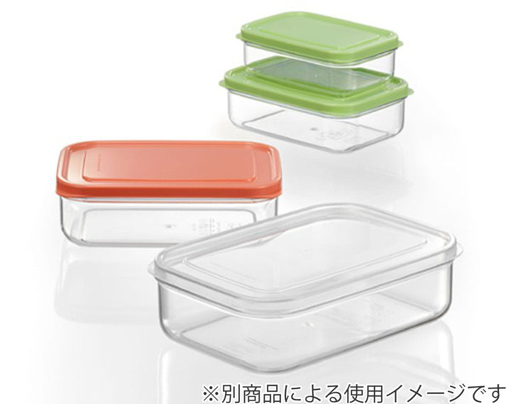 保存容器マイクロクリアフードケース2.2LLLプラスチック製