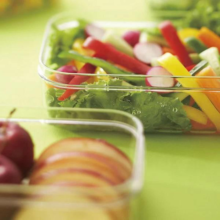 保存容器マイクロクリアフードケース2.2LLLプラスチック製