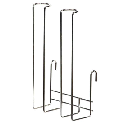 水切り棚用 ボトルホルダー マグボトルフック 2本用 ステンレス製