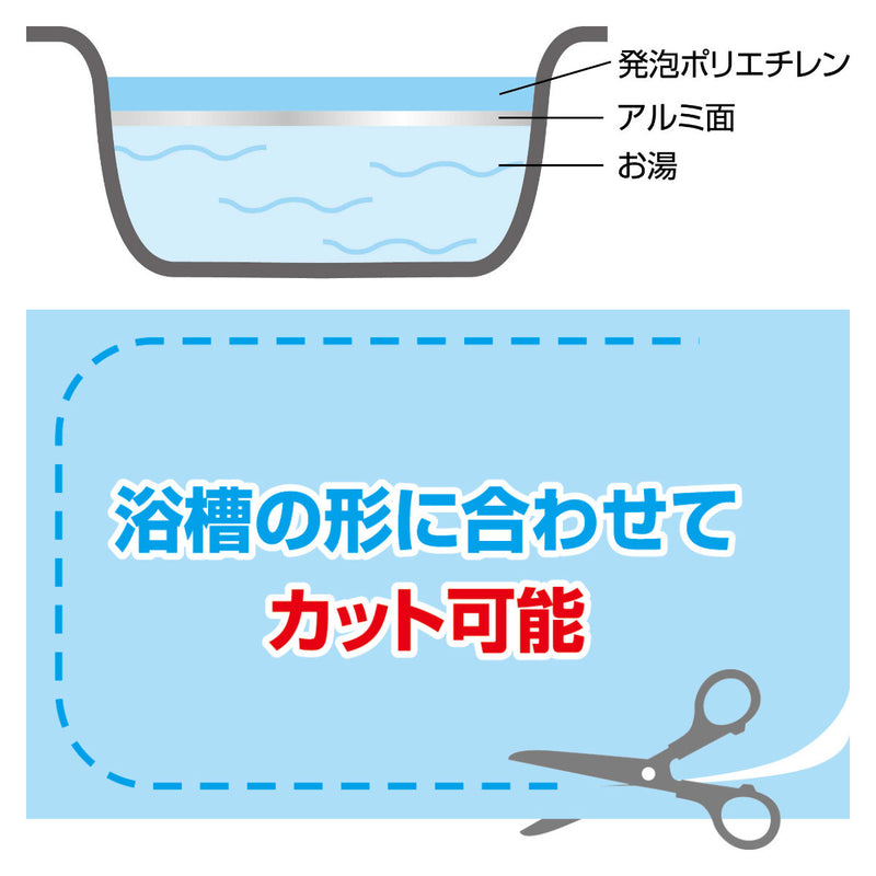 アルミ保温シ－トお風呂の保温XL