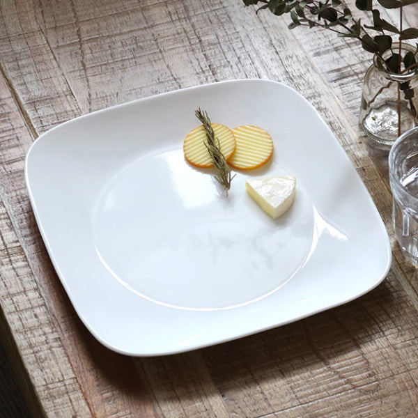 プレート 26.5cm CORELLE コレール スクエア 角皿 ウインターフロスト