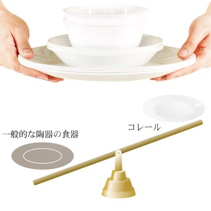 プレート 26.5cm CORELLE コレール スクエア 角皿 ウインターフロスト