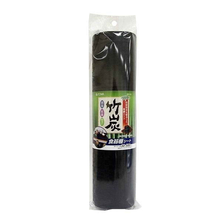 食器棚シート竹炭30×500cm消臭抗菌防カビ加工食器棚シート日本製