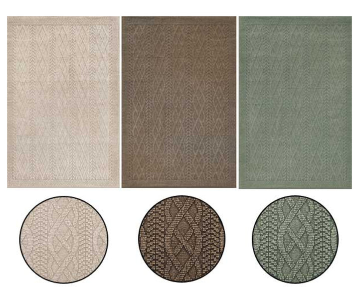 ラグインド綿マニカ130×190cmベージュ