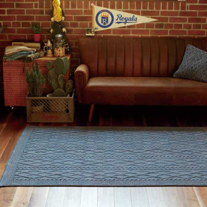 ラグインド綿マニカ130×190cmベージュ