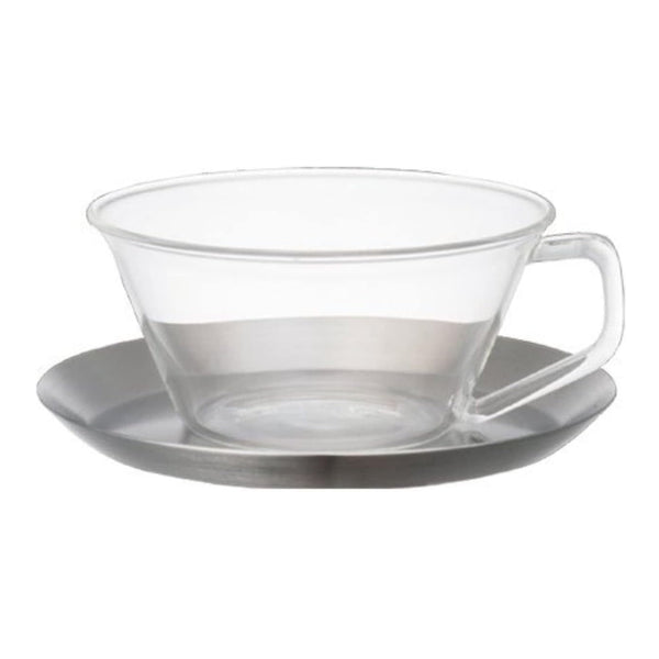 KINTOキントーCASTティーカップ&ソーサー220mlステンレス