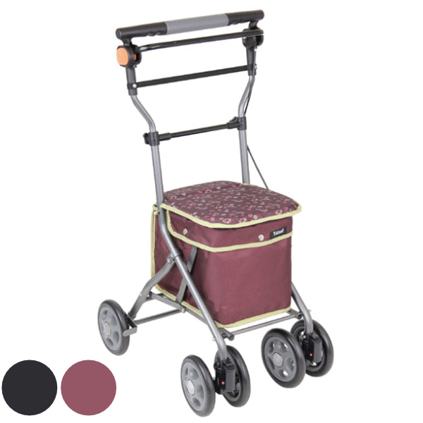 シルバーカーミドルタイプドレースコンパクト座れる幸和製作所