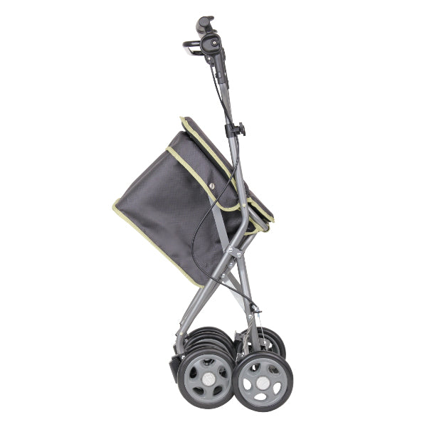 シルバーカーミドルタイプドレースコンパクト座れる幸和製作所