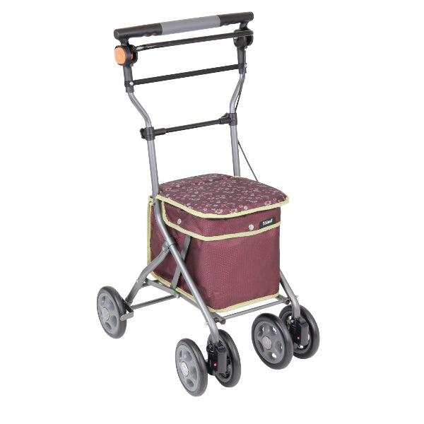 シルバーカーミドルタイプドレースコンパクト座れる幸和製作所