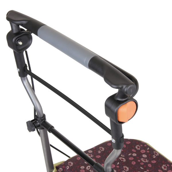 シルバーカーミドルタイプドレースコンパクト座れる幸和製作所