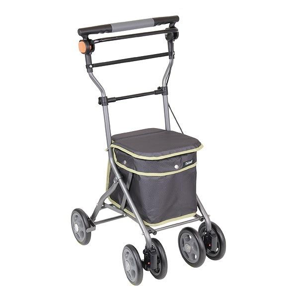 シルバーカーミドルタイプドレースコンパクト座れる幸和製作所