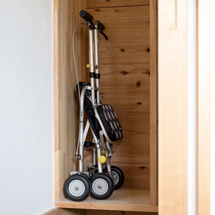 シルバーカーコンパクトタイププチカ2座れる幸和製作所