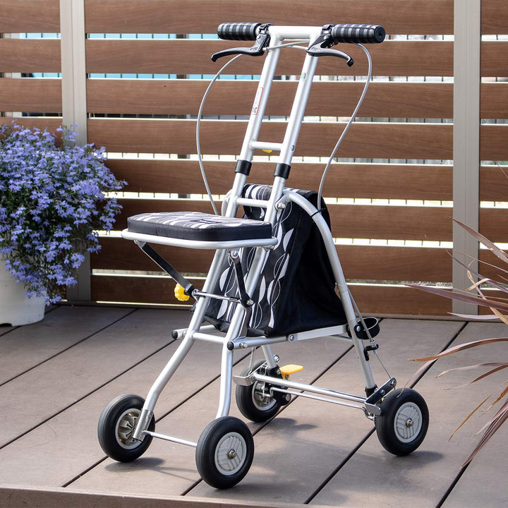 シルバーカーコンパクトタイププチカ2座れる幸和製作所