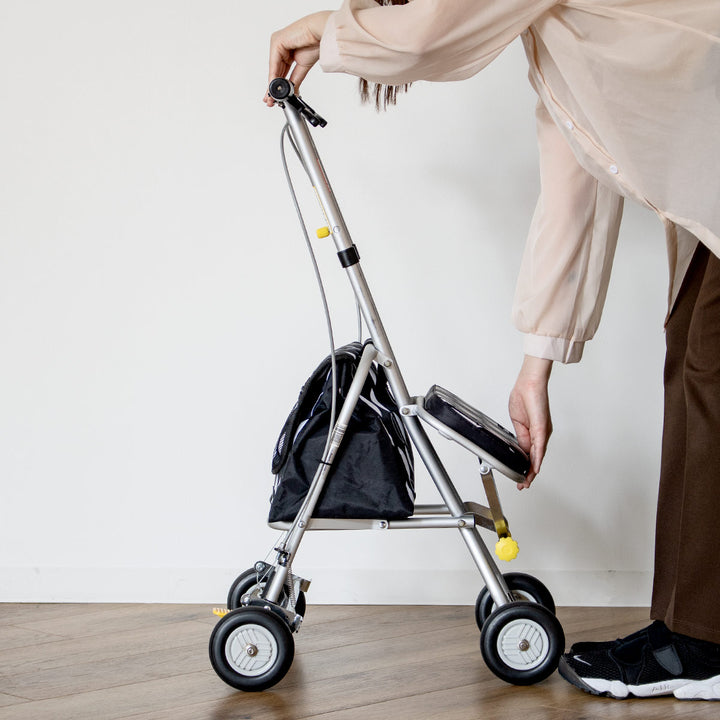 シルバーカーコンパクトタイププチカ2座れる幸和製作所