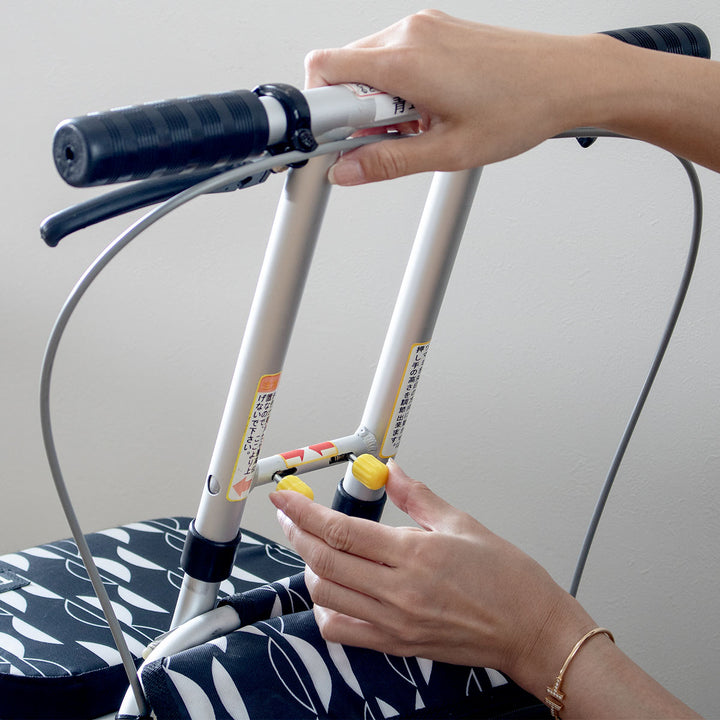 シルバーカーコンパクトタイププチカ2座れる幸和製作所