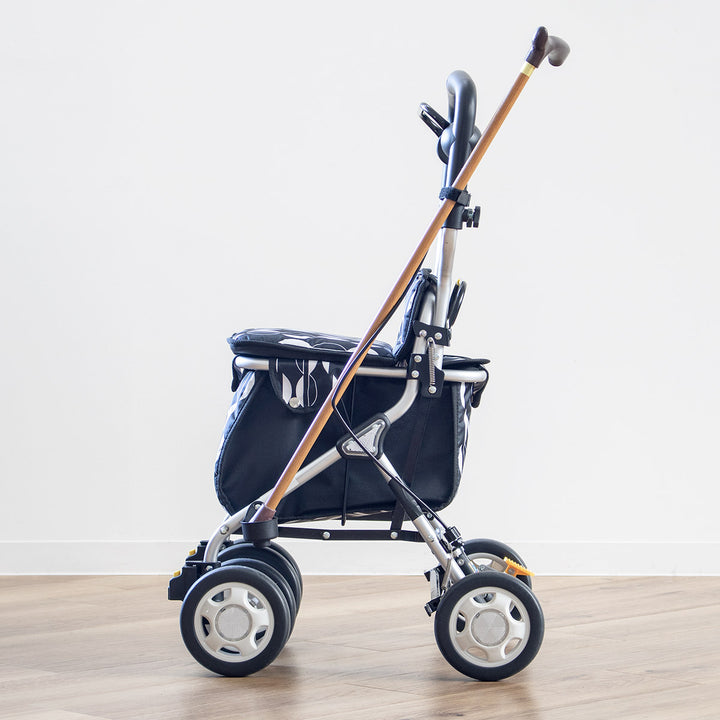 シルバーカーミドルタイプルーティ2コンパクト座れる幸和製作所