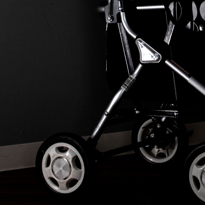 シルバーカーミドルタイプルーティ2コンパクト座れる幸和製作所