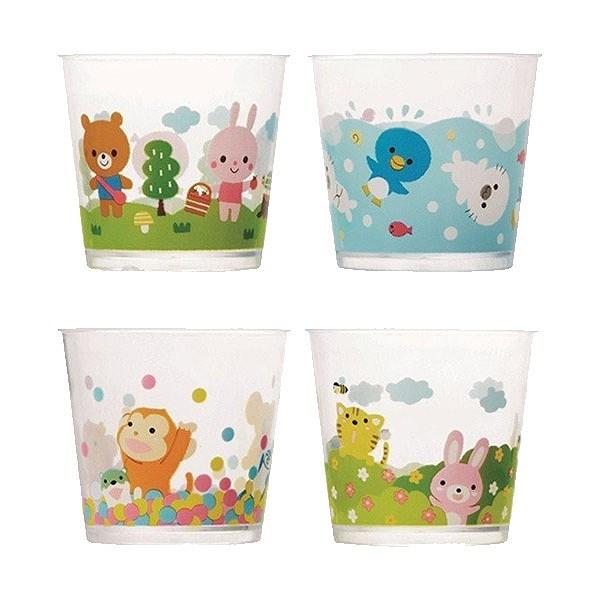 パーティーカップアニマルフレンド4個入り