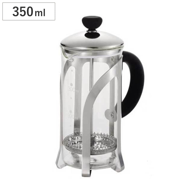 フレンチプレスティープレスティーポット目盛付350ml