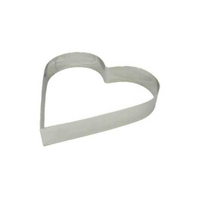 セルクル型 日本製 浅型 ハート型 18cm ステンレス製