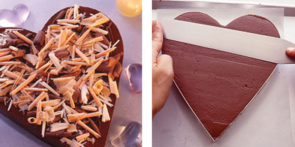 セルクル型日本製深型ハート型18cmステンレス製