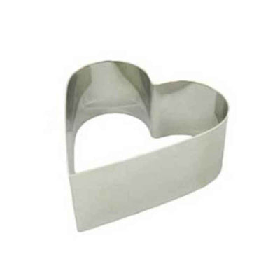 セルクル型 日本製 深型 ハート型 12cm ステンレス