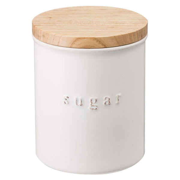 山崎実業tosca陶器キャニスタートスカホワイト