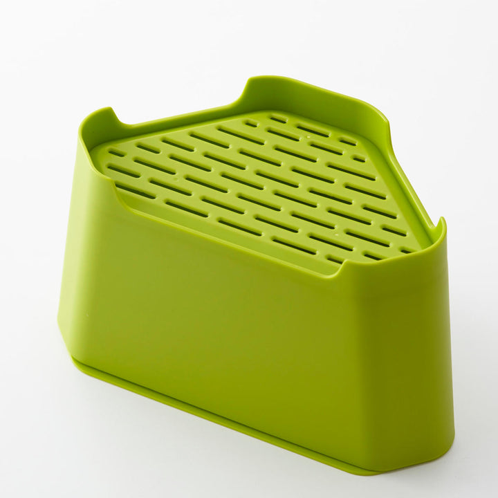 山崎実業アクア浮かせるフタ付き三角コーナー