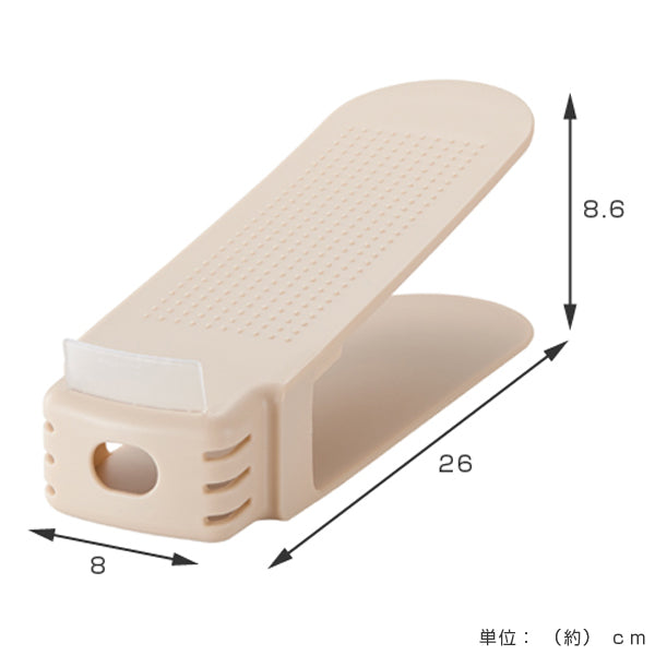 靴収納2個入りくつホルダーローファータイプスリム