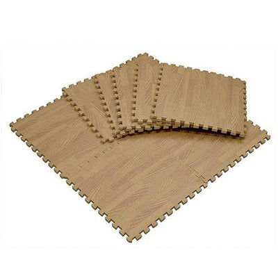 ジョイントマット 木目調 9枚入り 厚さ1cm