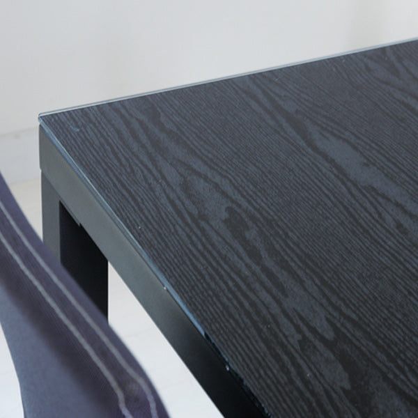 テーブルダイニングテーブルガラス天板幅135cmARGANO