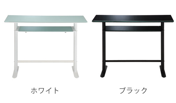 テーブルカウンターテーブルガラス天板ロイス