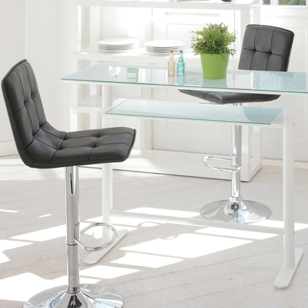 テーブルカウンターテーブルガラス天板ロイス