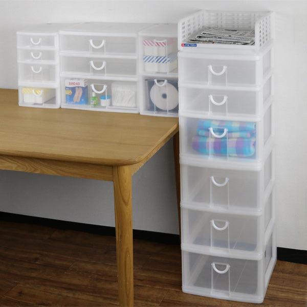 レターケース幅18.2×奥行26.5×高さ9.9cmA51段収納ケース